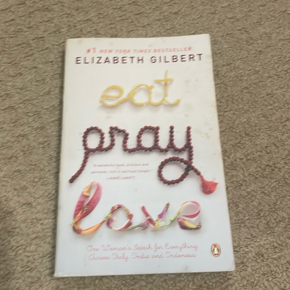 Book-  eat pray love